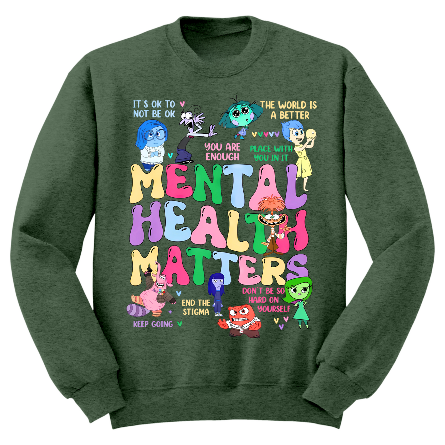 Mental Health Matters Crewneck Sweater
