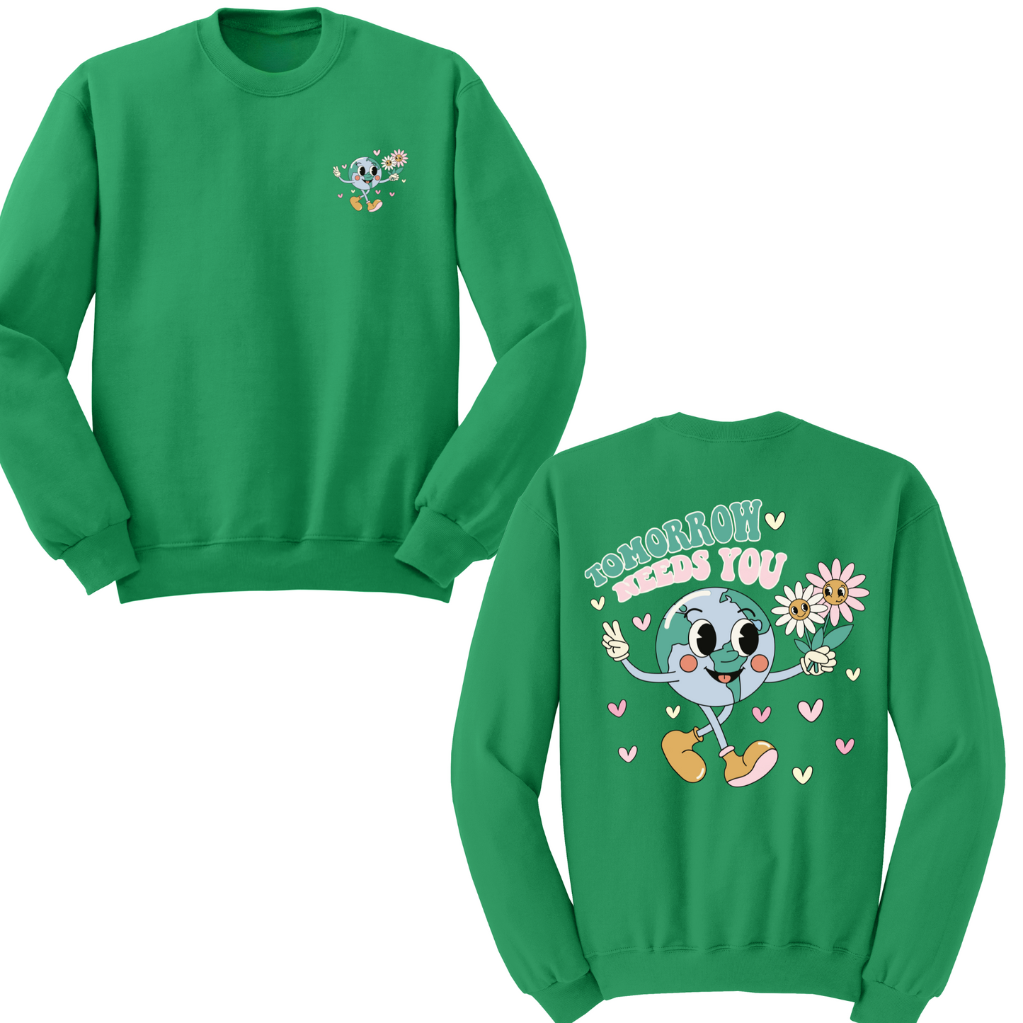Tomorrow Needs You V2 Crewneck Sweater