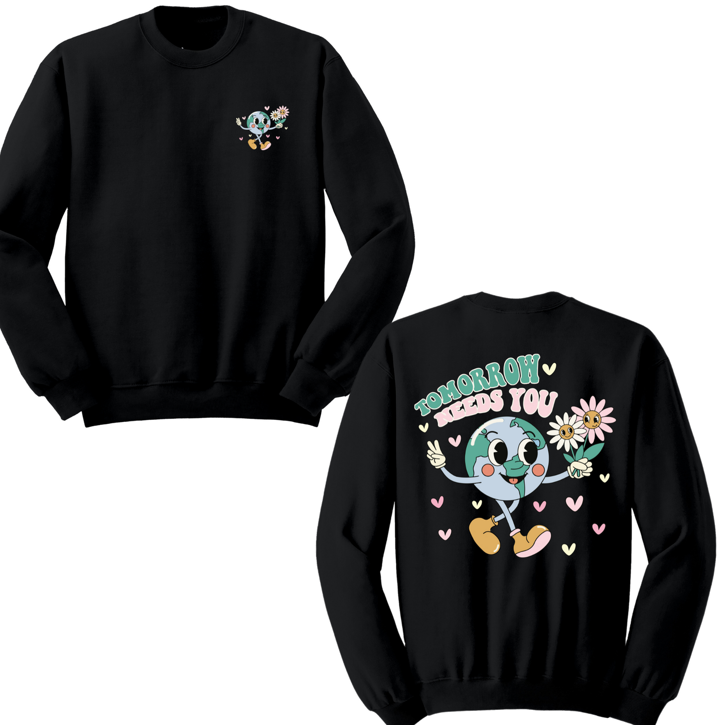Tomorrow Needs You V2 Crewneck Sweater