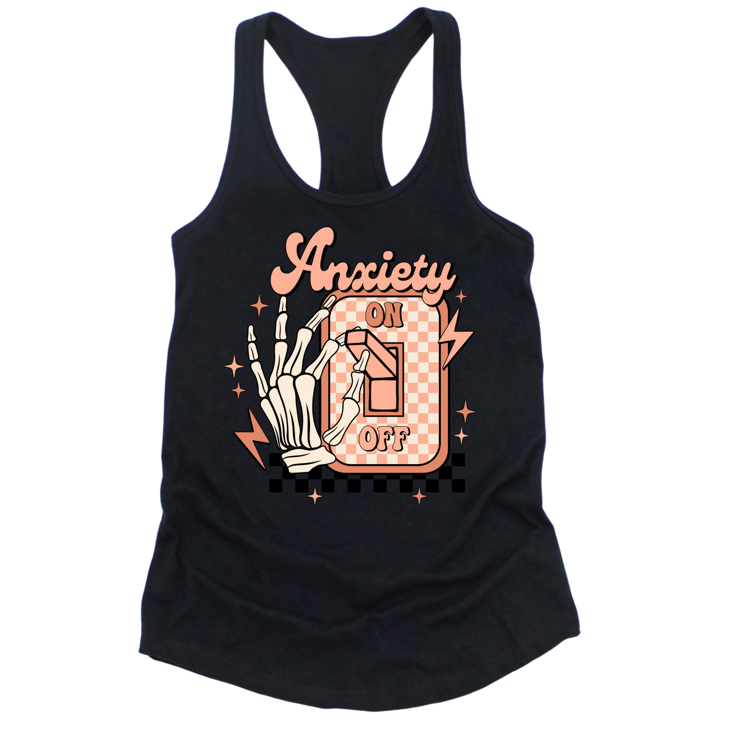 Anxiety Switch Womens Tank Top