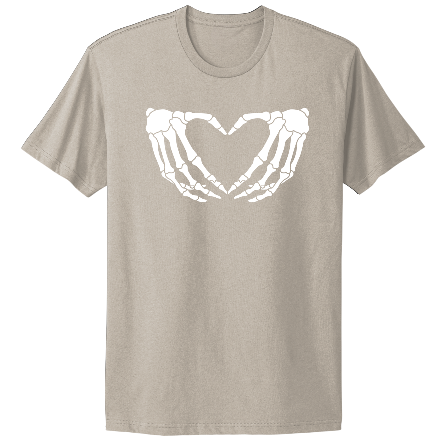 Skeleton Hands Heart T-shirt