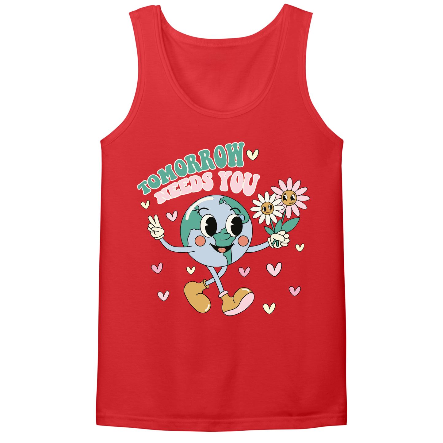 Tomorrow Needs You V2 Mens Tank Top