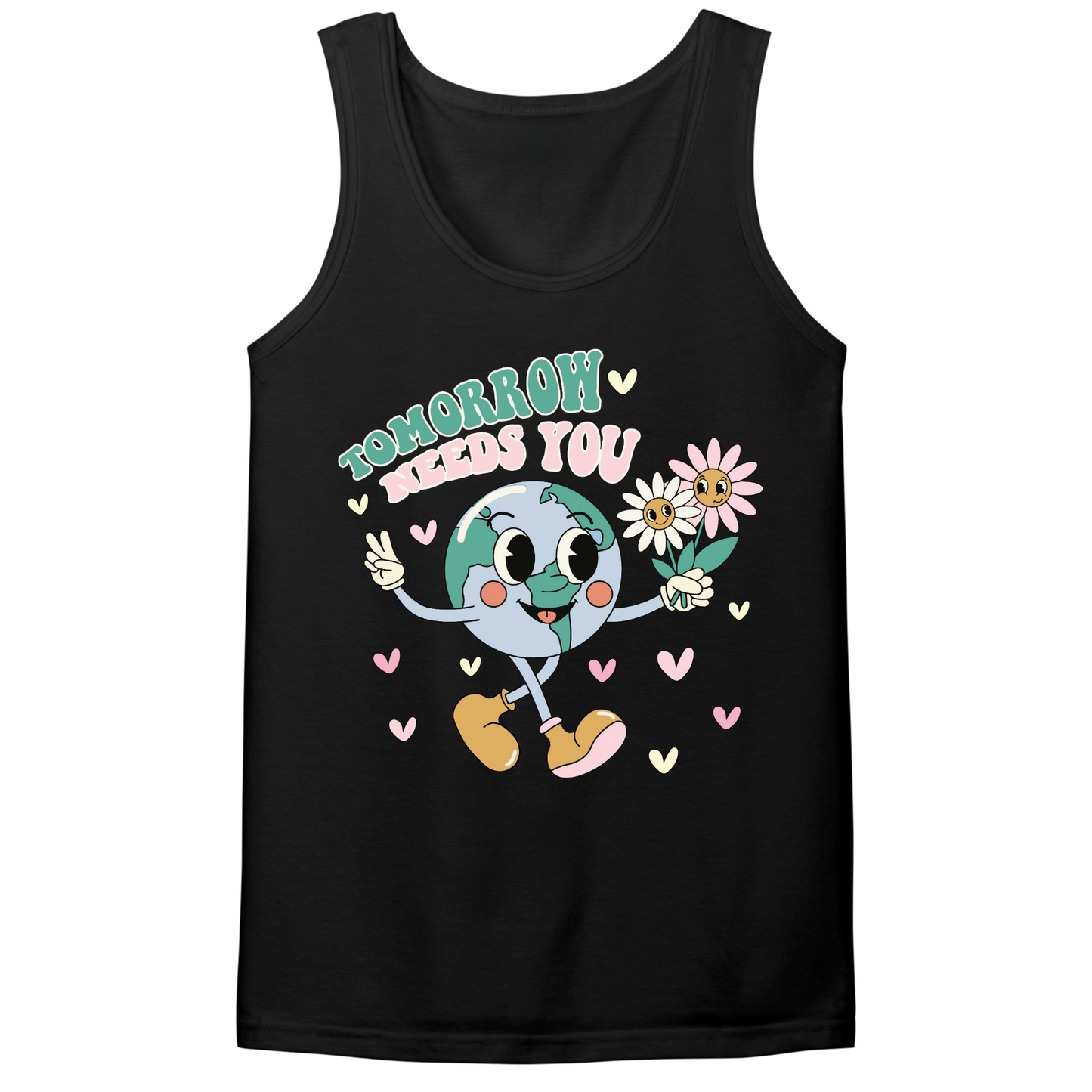 Tomorrow Needs You V2 Mens Tank Top