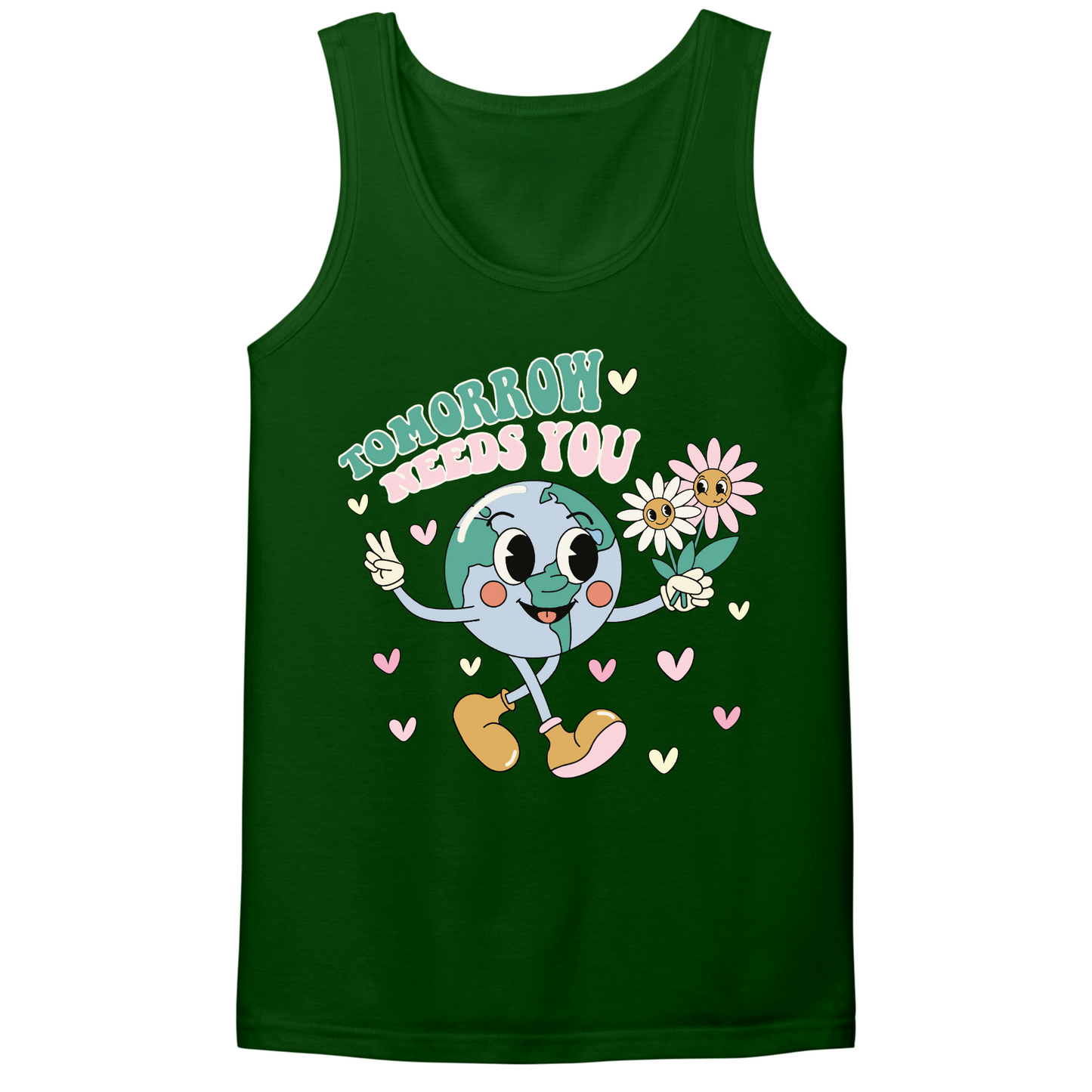 Tomorrow Needs You V2 Mens Tank Top