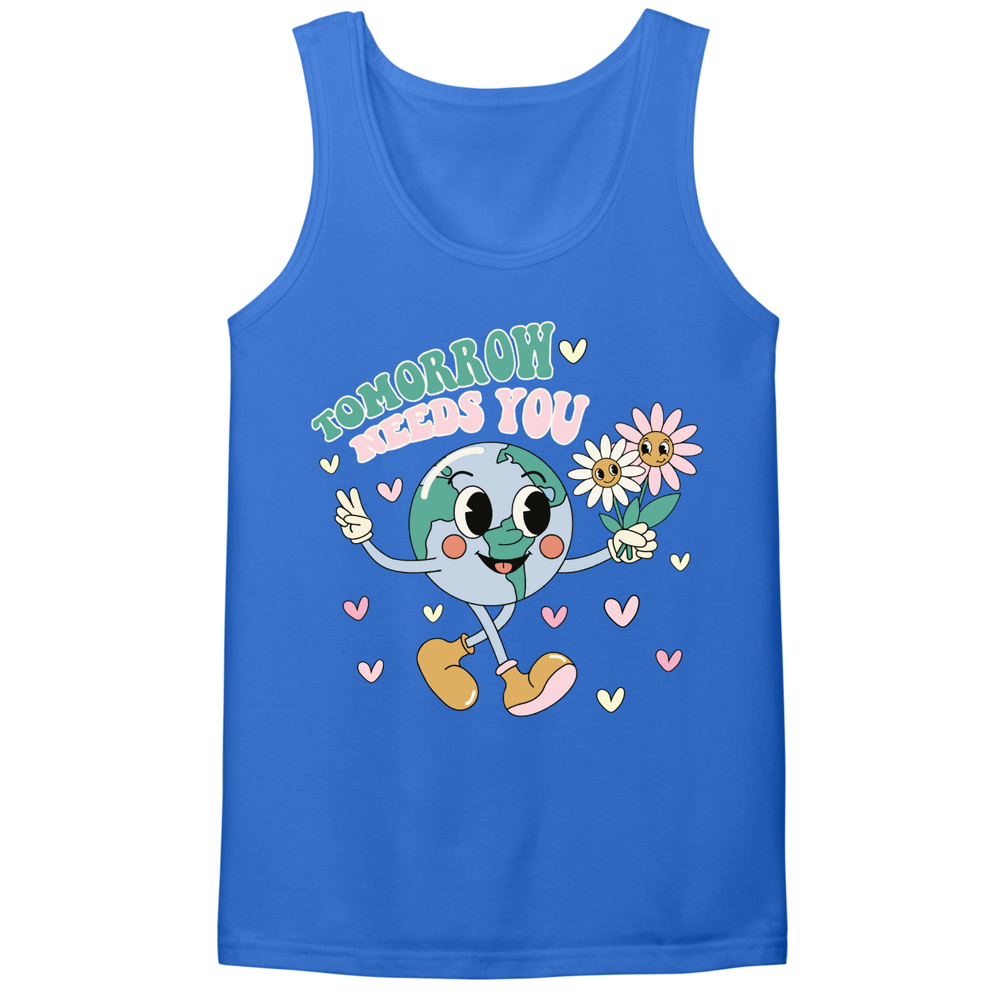 Tomorrow Needs You V2 Mens Tank Top