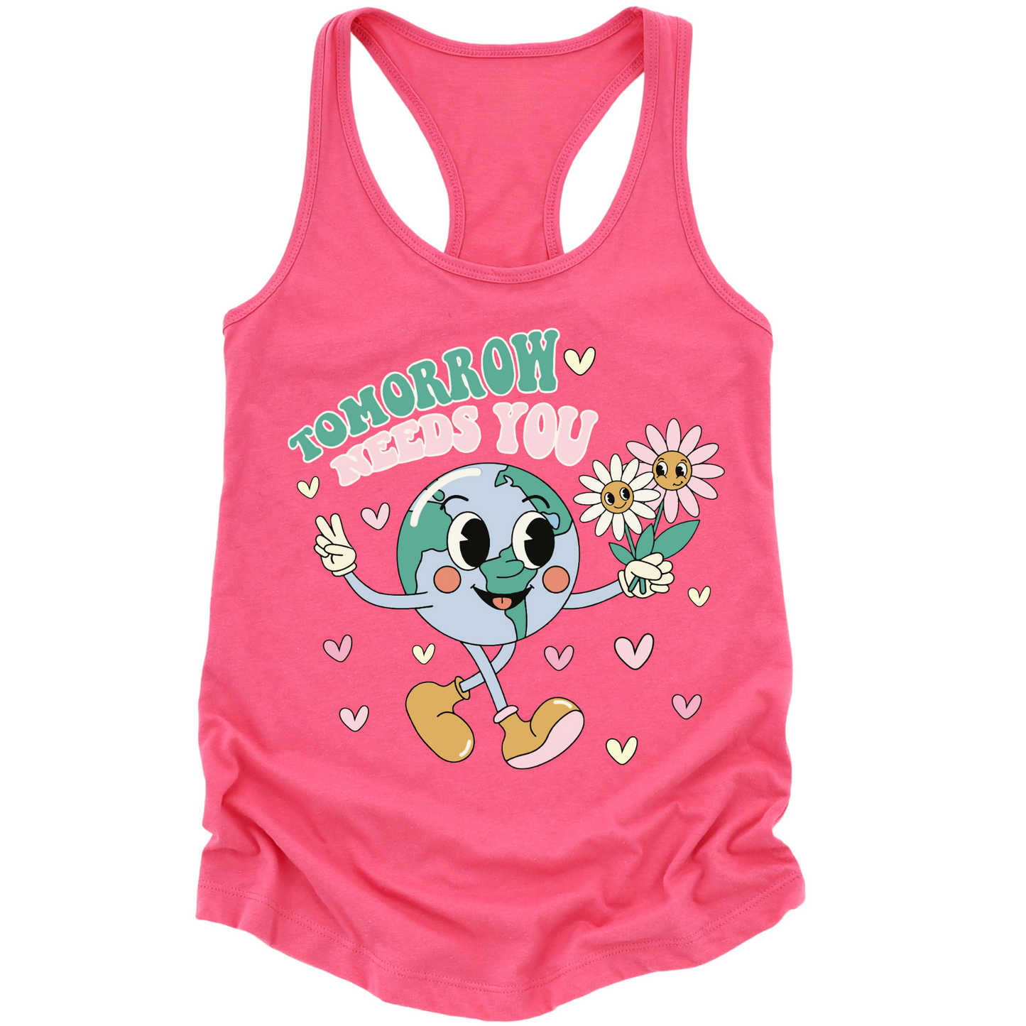 Tomorrow Needs You V2 Womens Tank Top