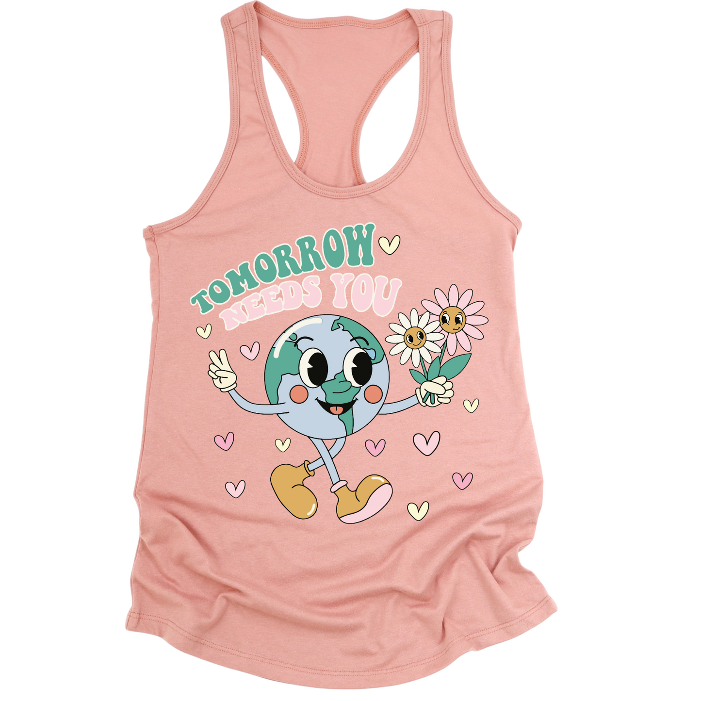 Tomorrow Needs You V2 Womens Tank Top