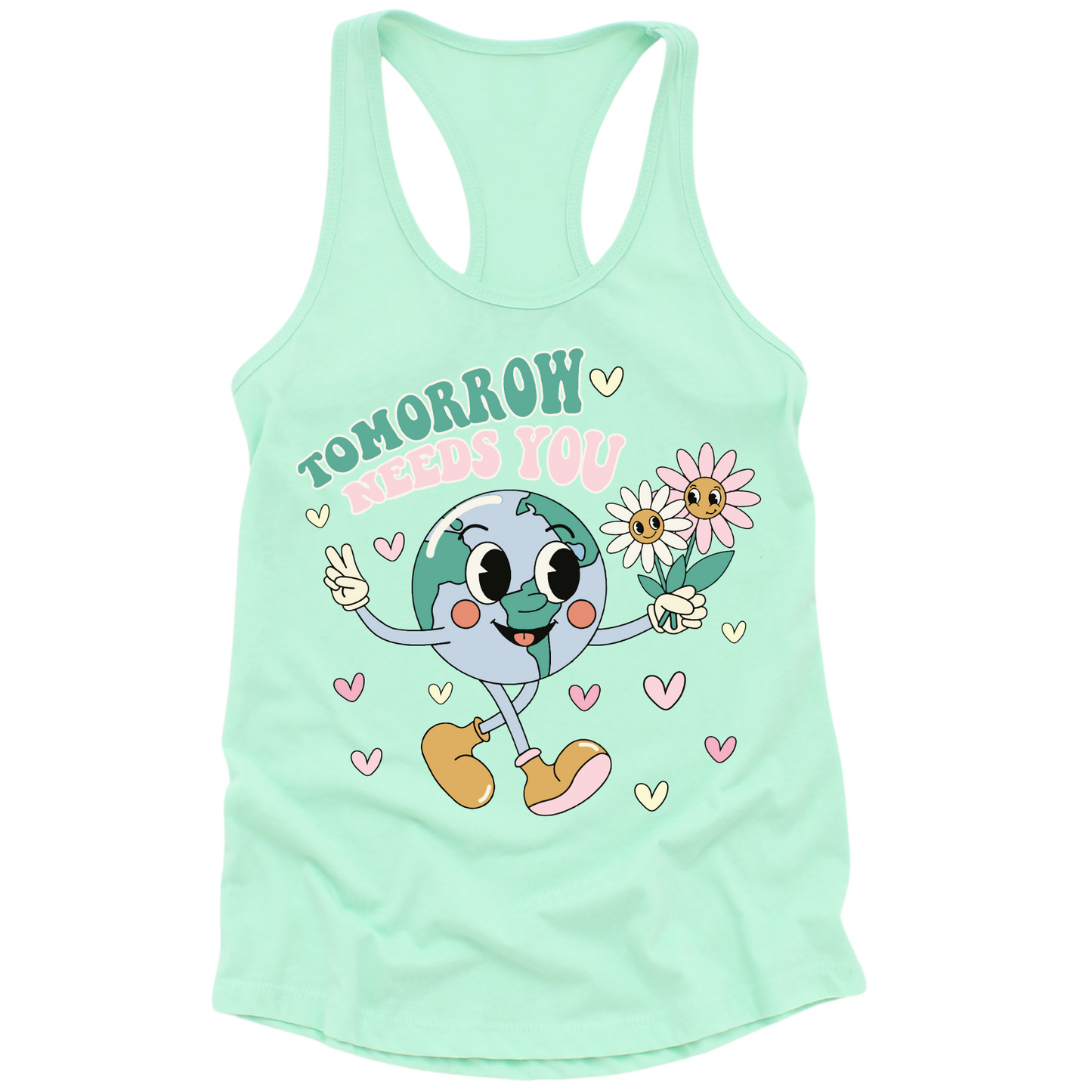 Tomorrow Needs You V2 Womens Tank Top