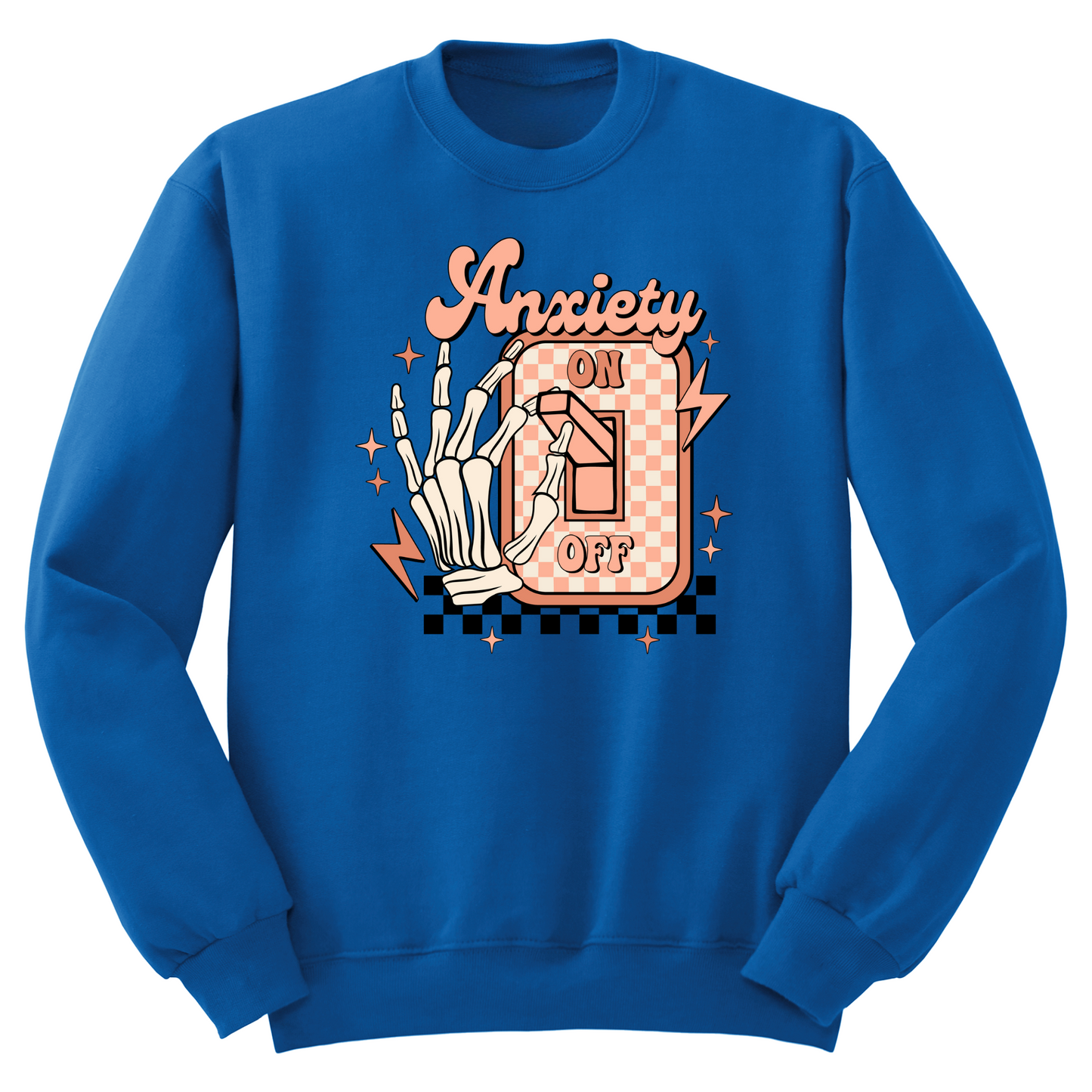 Anxiety Switch Crewneck Sweater