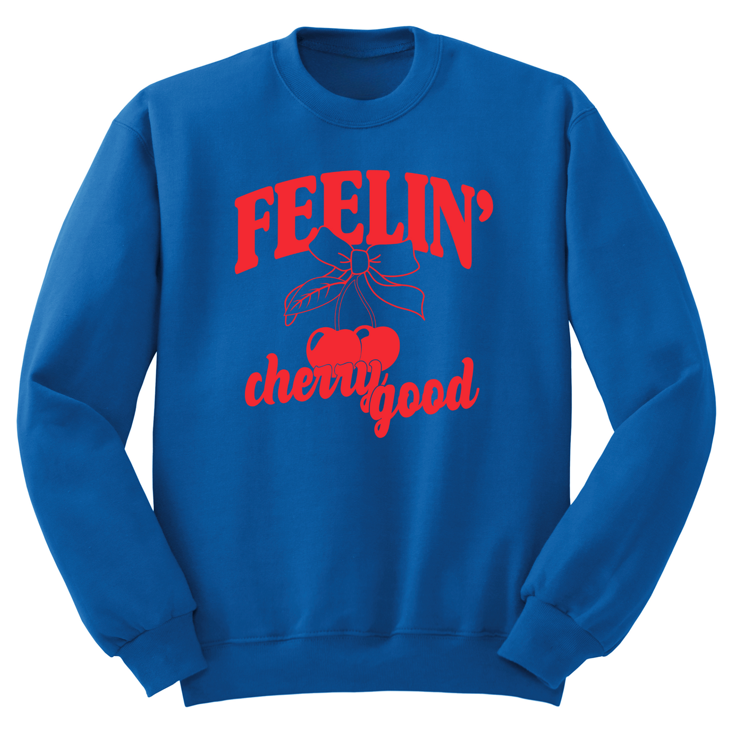Feelin' Cherry Good Crewneck Sweater