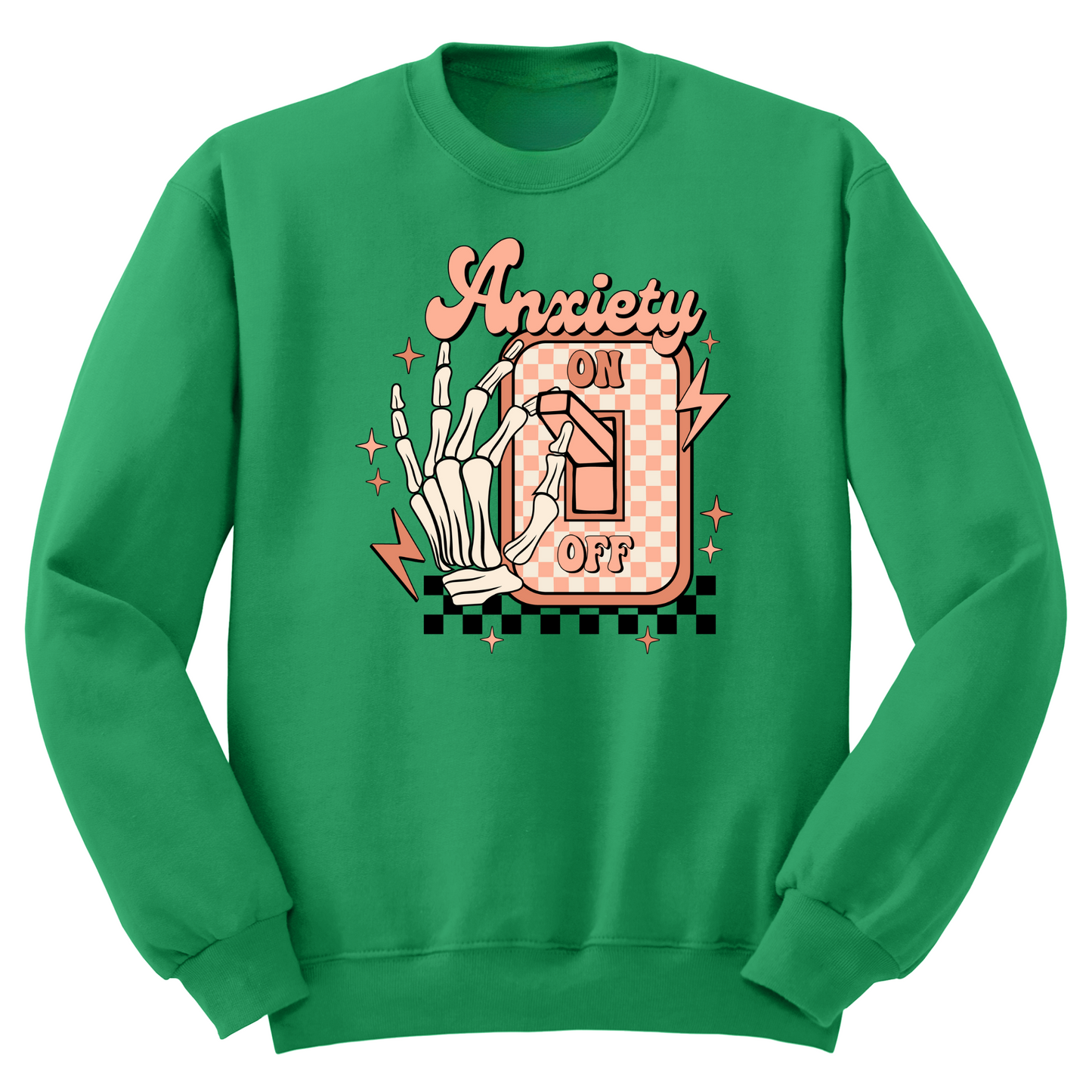 Anxiety Switch Crewneck Sweater