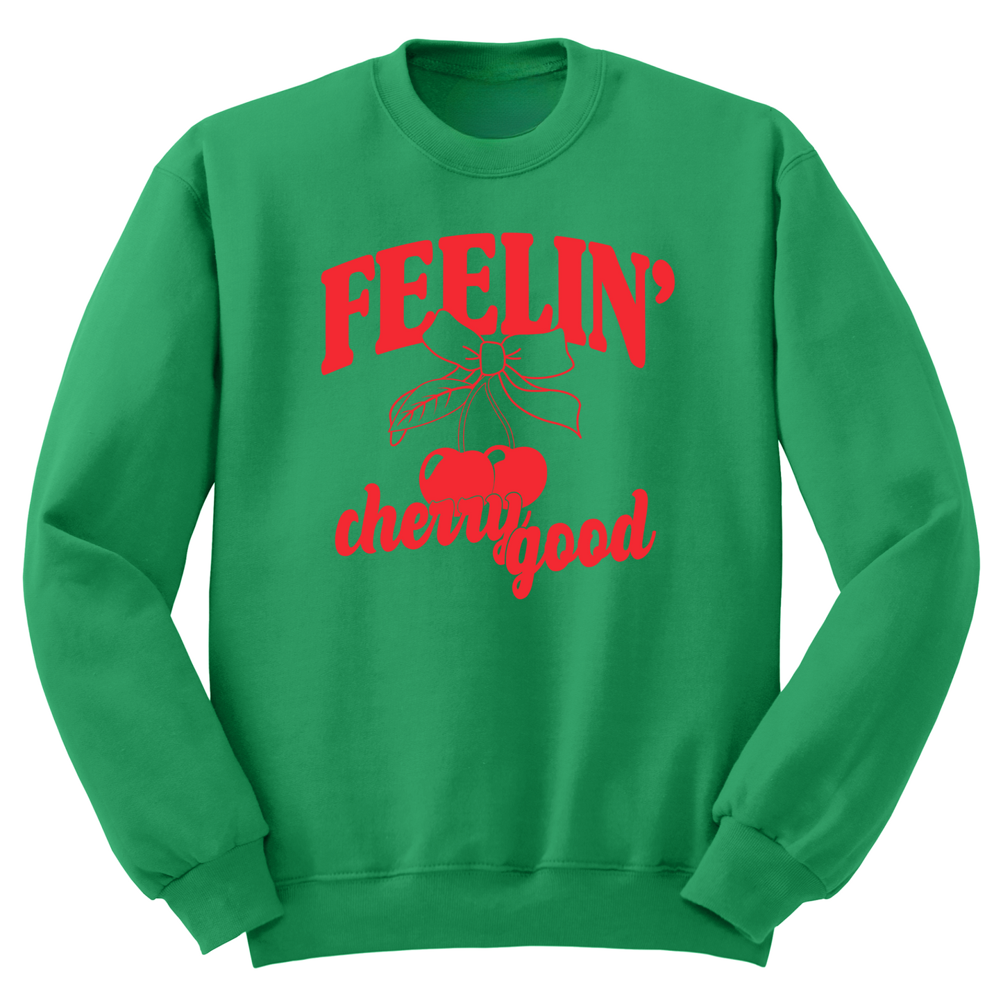 Feelin' Cherry Good Crewneck Sweater