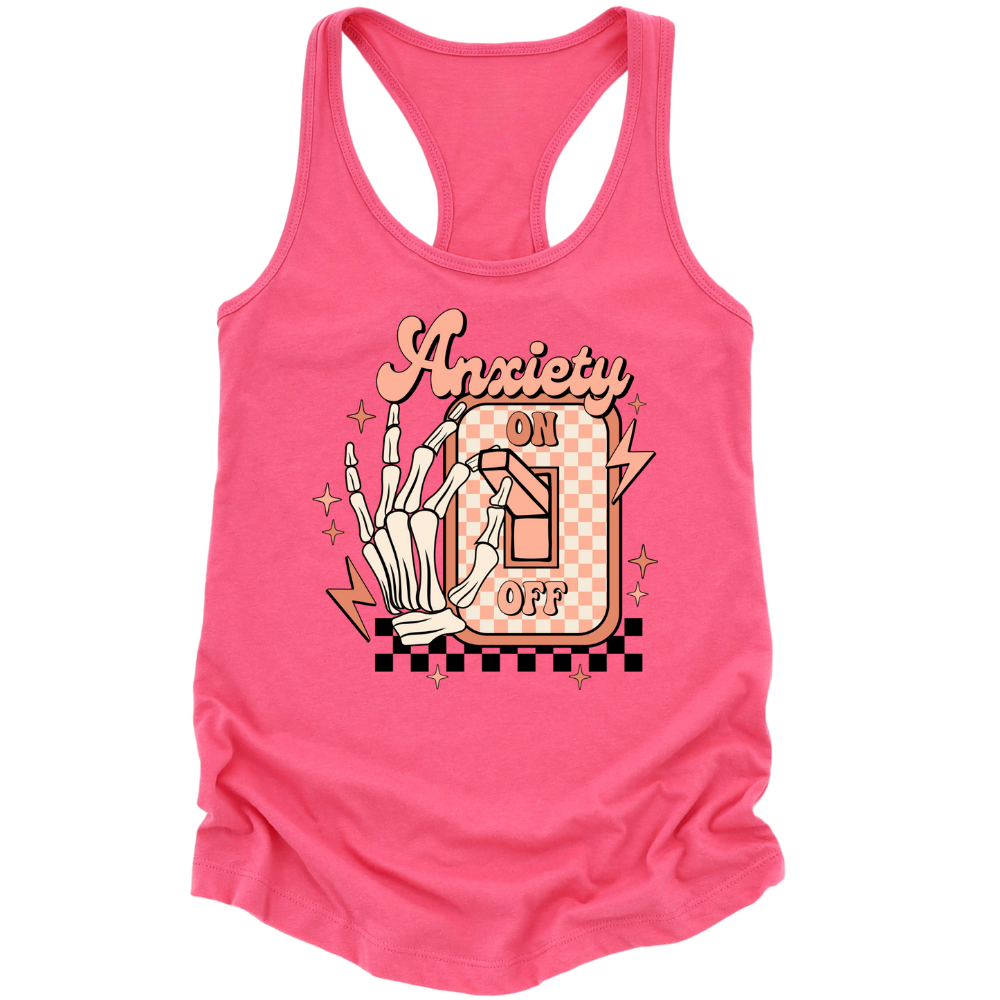 Anxiety Switch Womens Tank Top