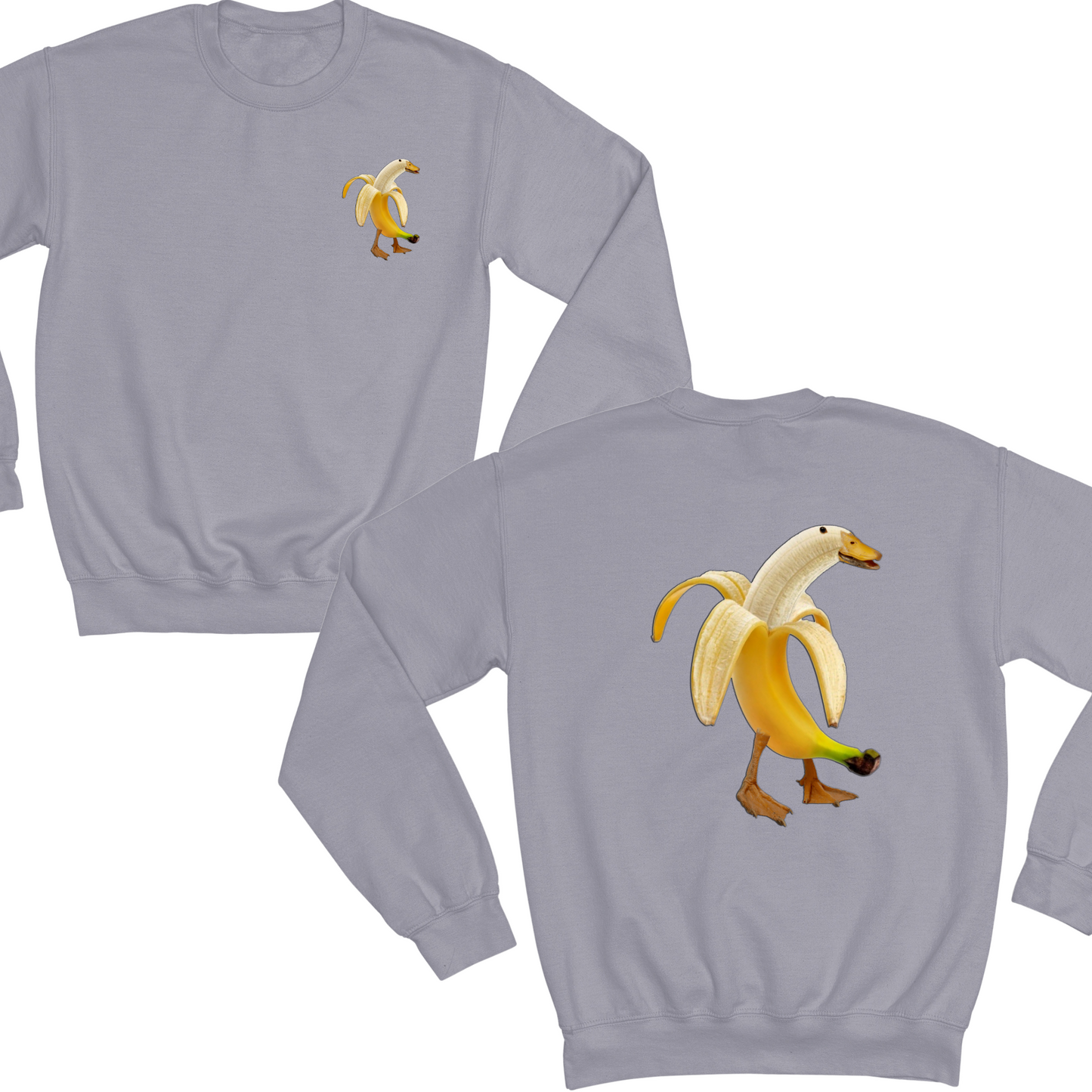 Banana Duck Crewneck Sweater