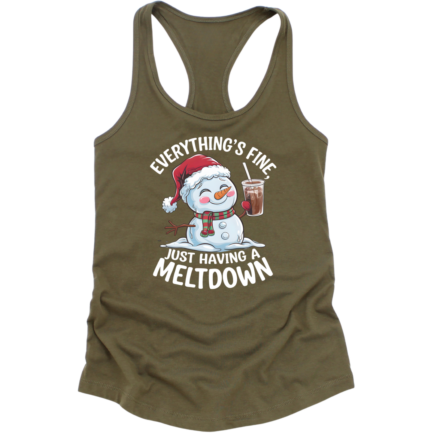 Having A Meltdown Womens Tank Top