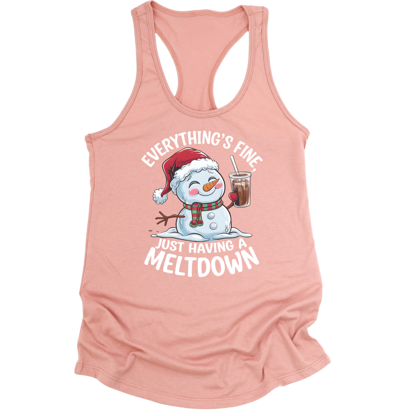 Having A Meltdown Womens Tank Top