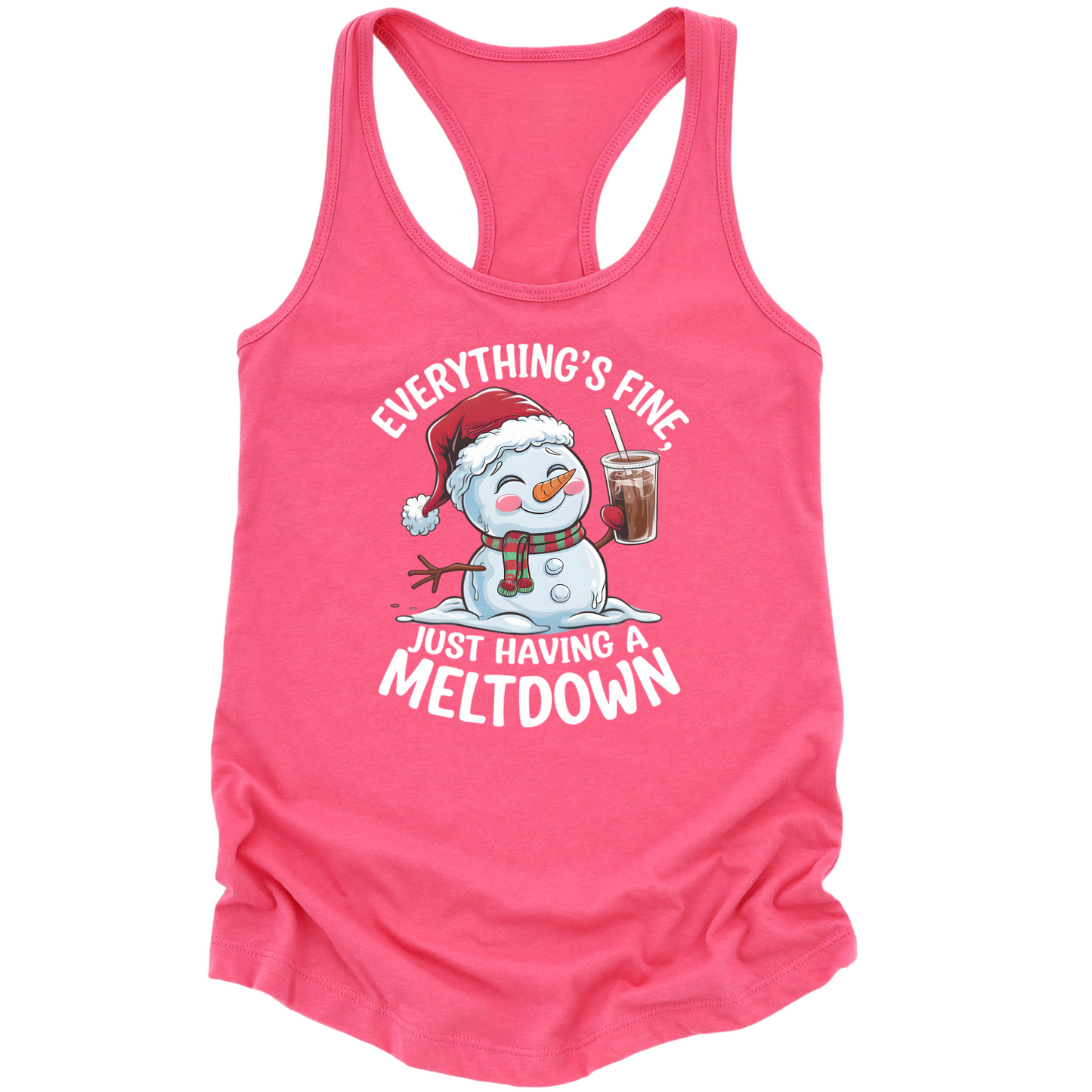 Having A Meltdown Womens Tank Top
