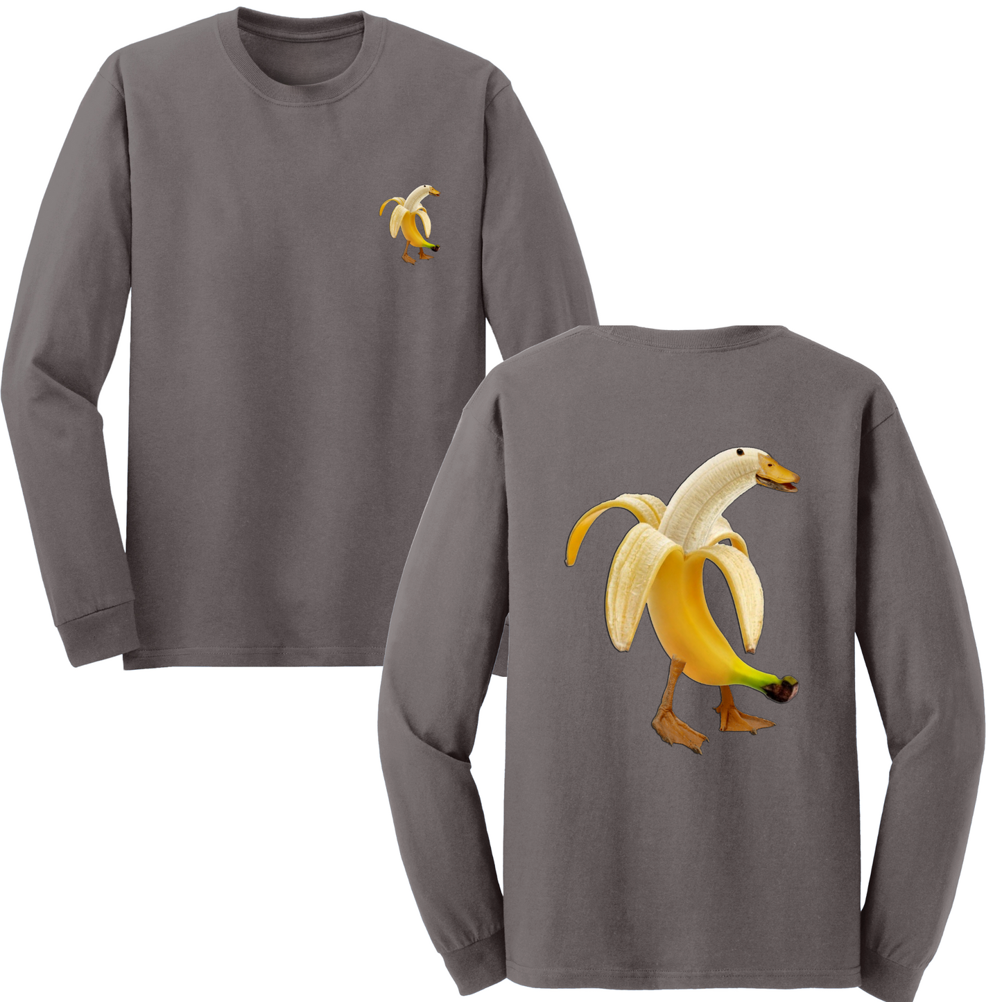 Banana Duck Long Sleeve Tshirt