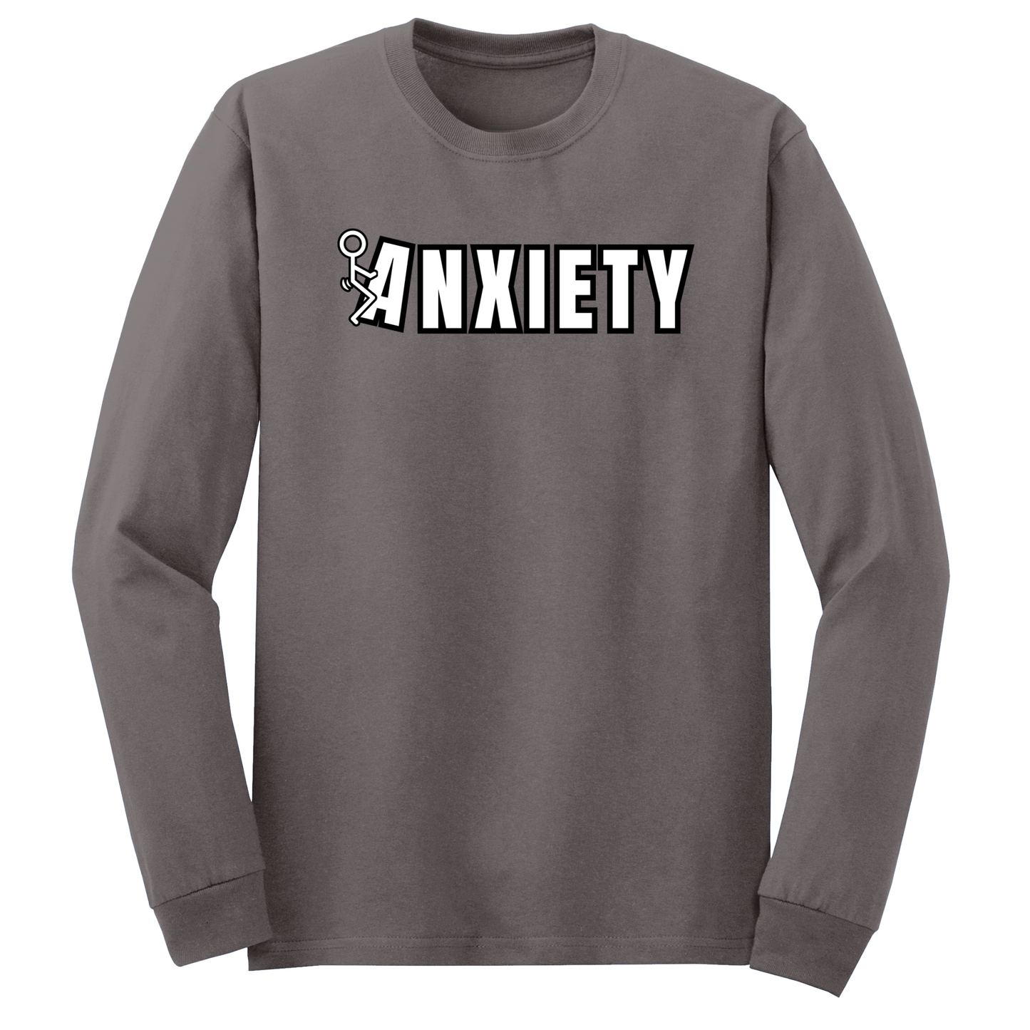 Fuck Anxiety Long Sleeve Tshirt