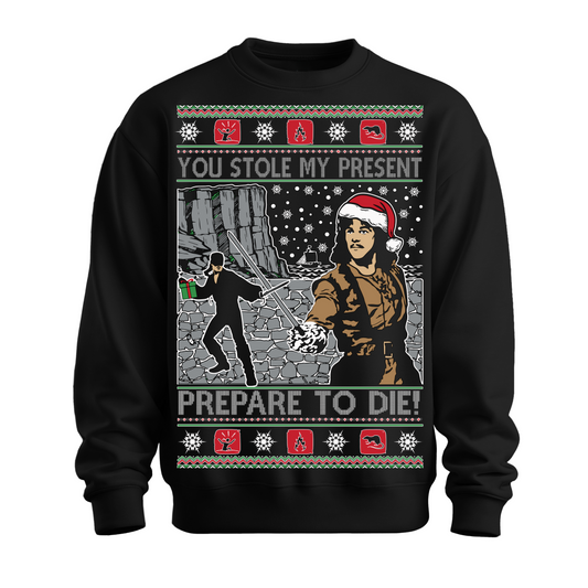 Ugly Christmas Sweater You Stole My Present