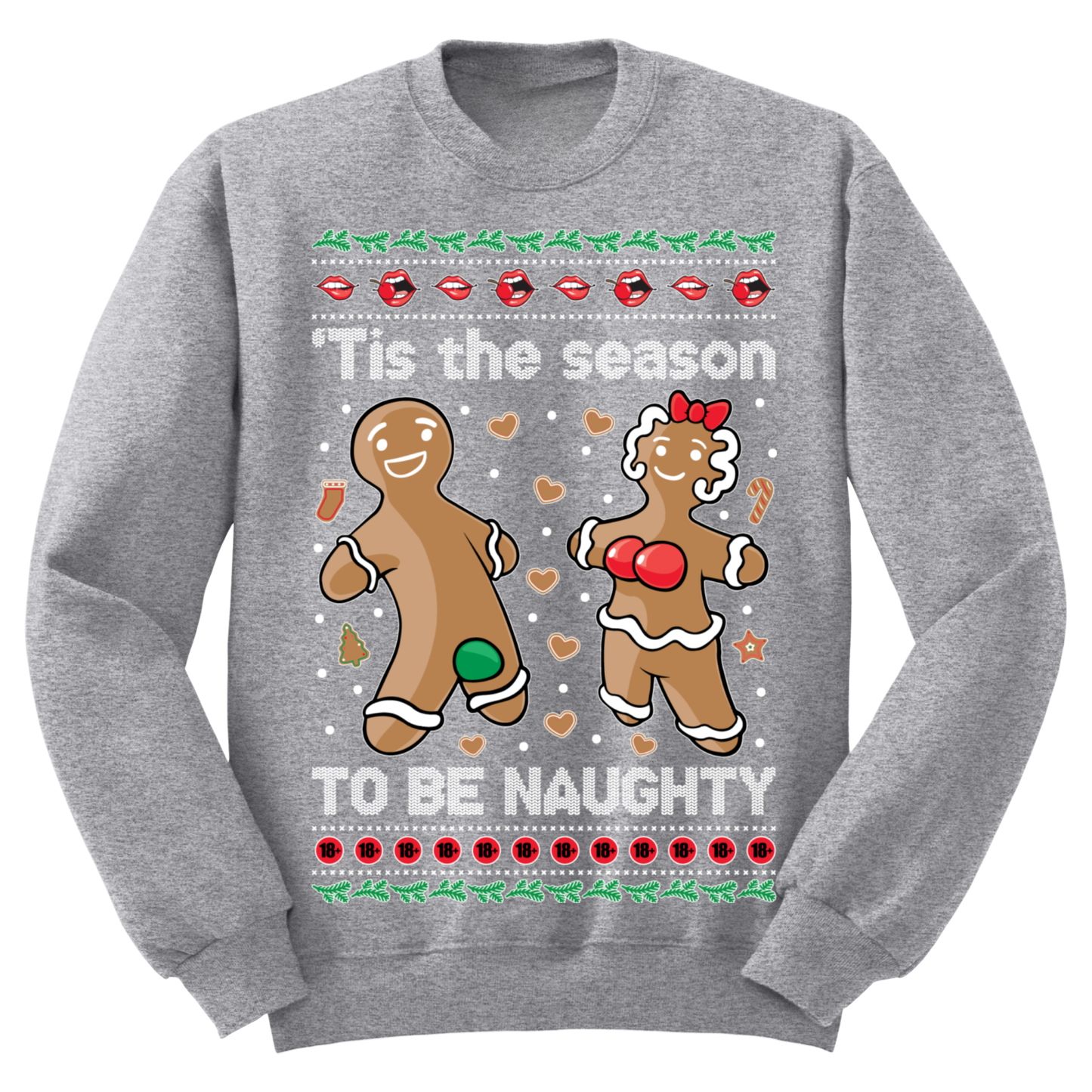 Ugly Christmas Sweater Tis The Season To Be Naughty