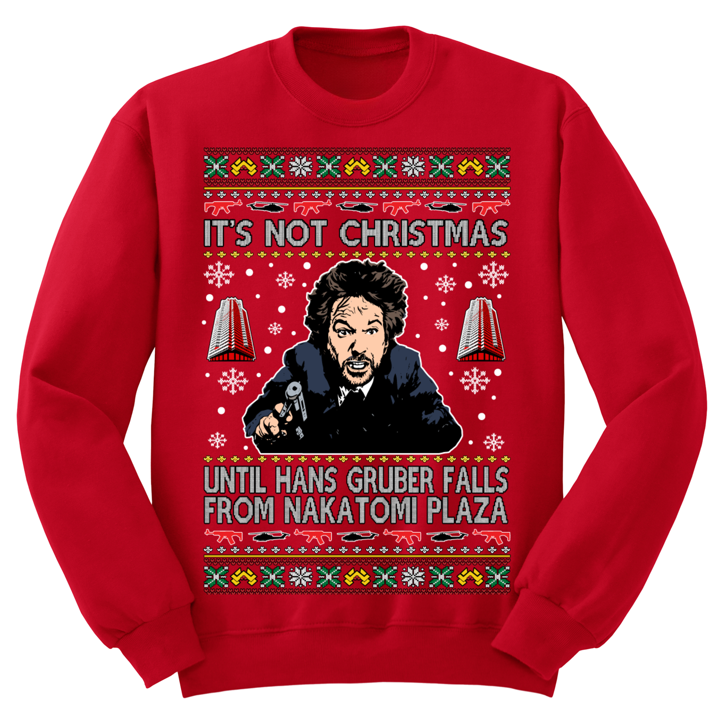 Ugly Christmas Sweater Not Christmas Till Hans Falls
