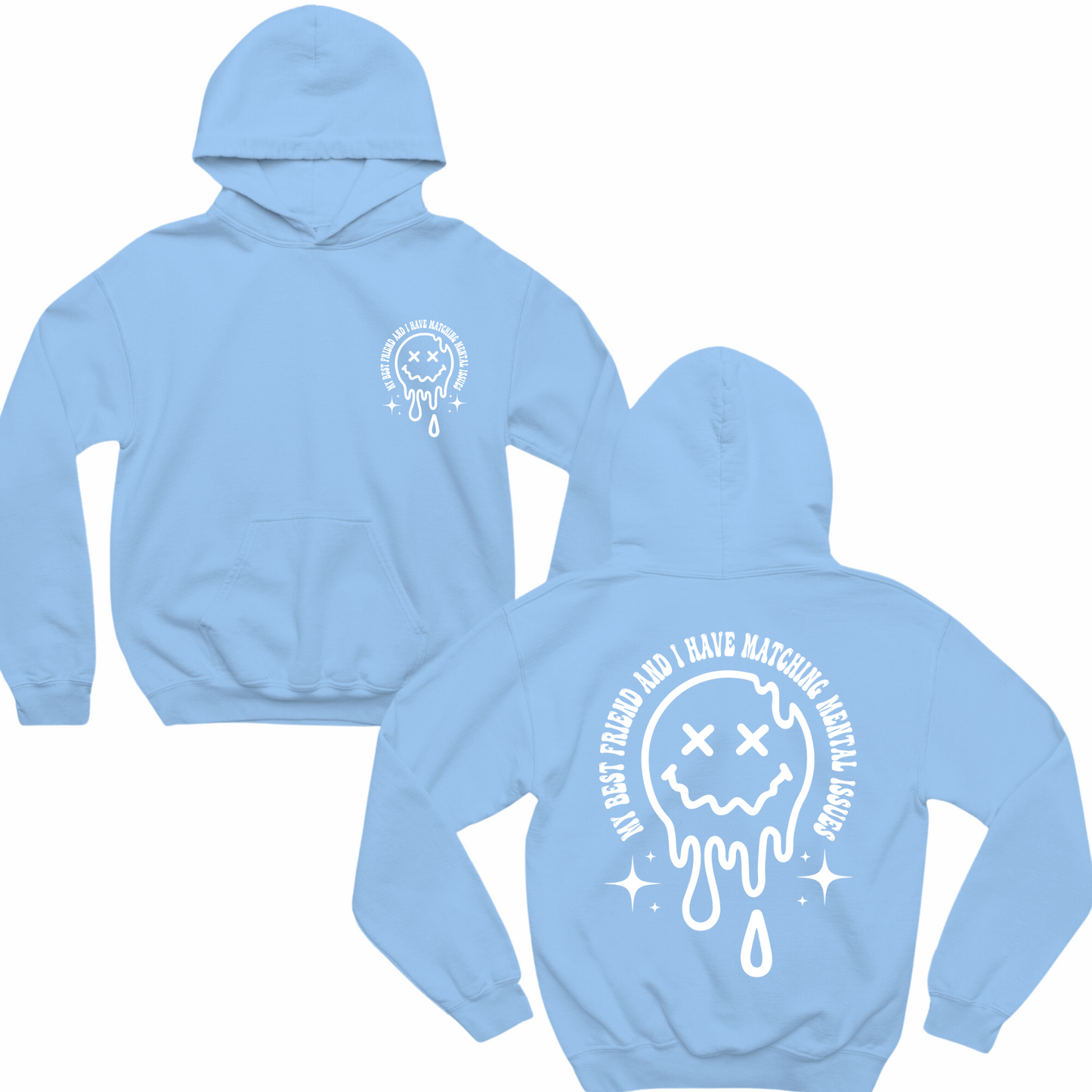 Matching Mental Health Issues Hoodie