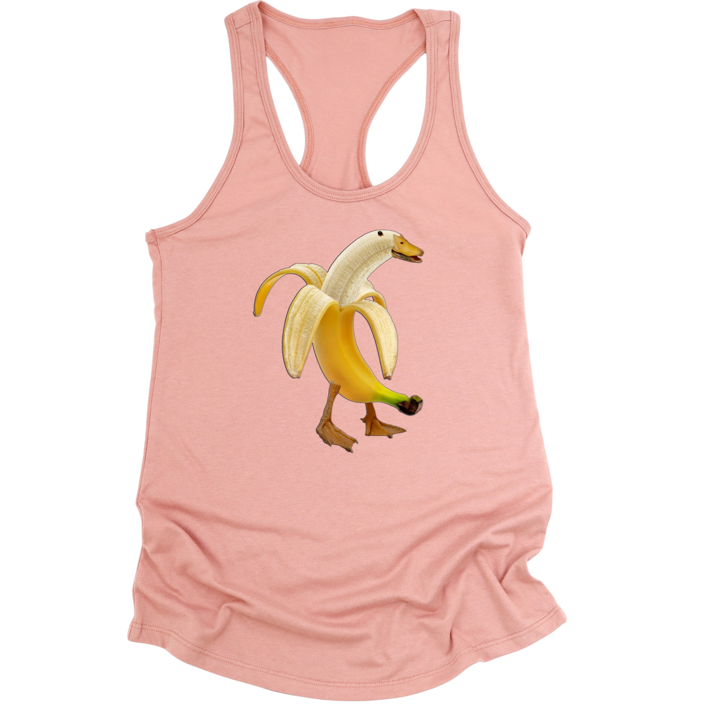 Banana Duck Womens Tank Top