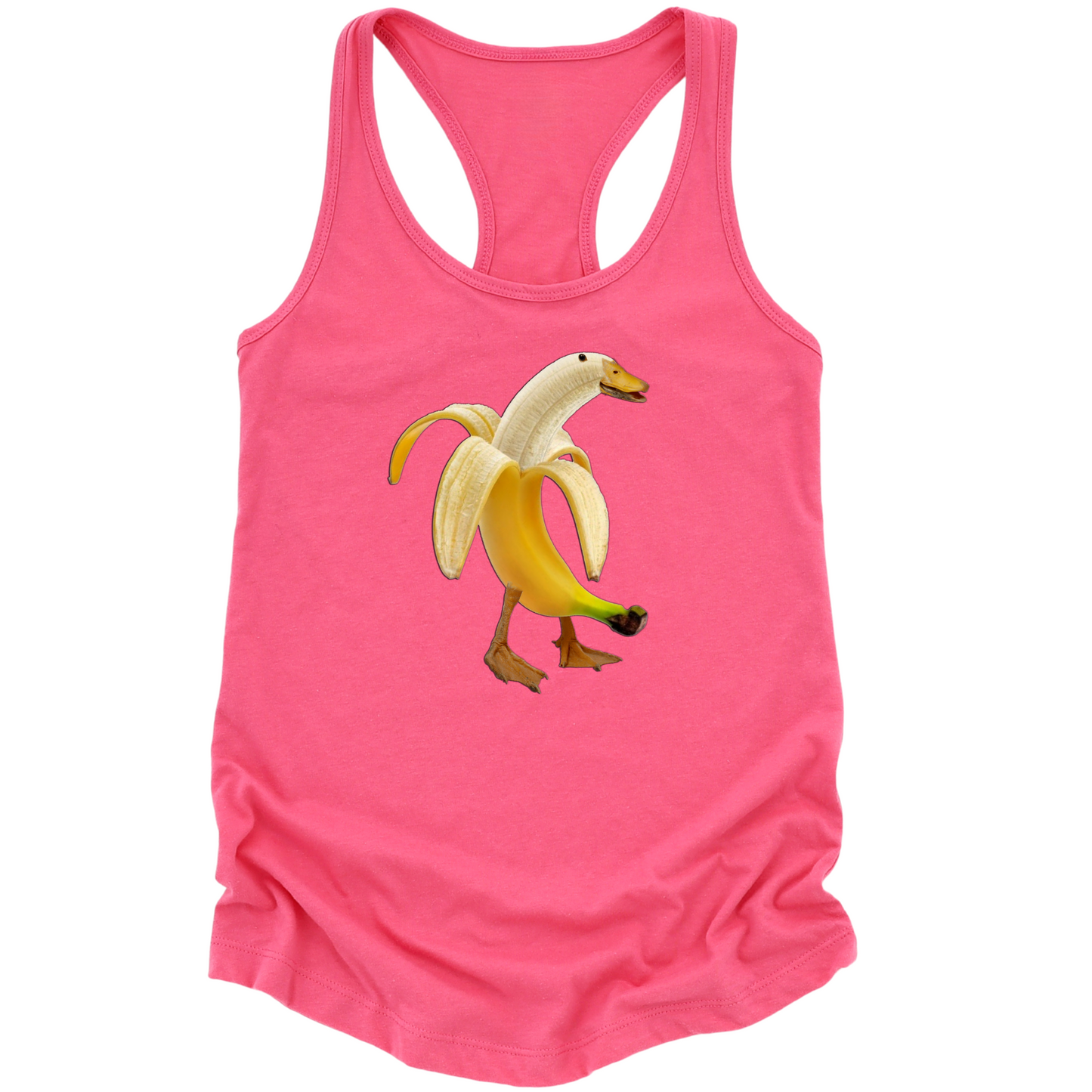 Banana Duck Womens Tank Top