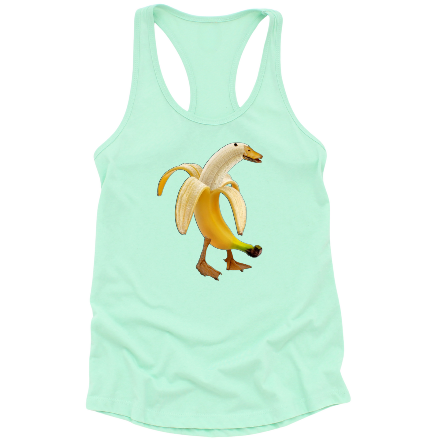 Banana Duck Womens Tank Top