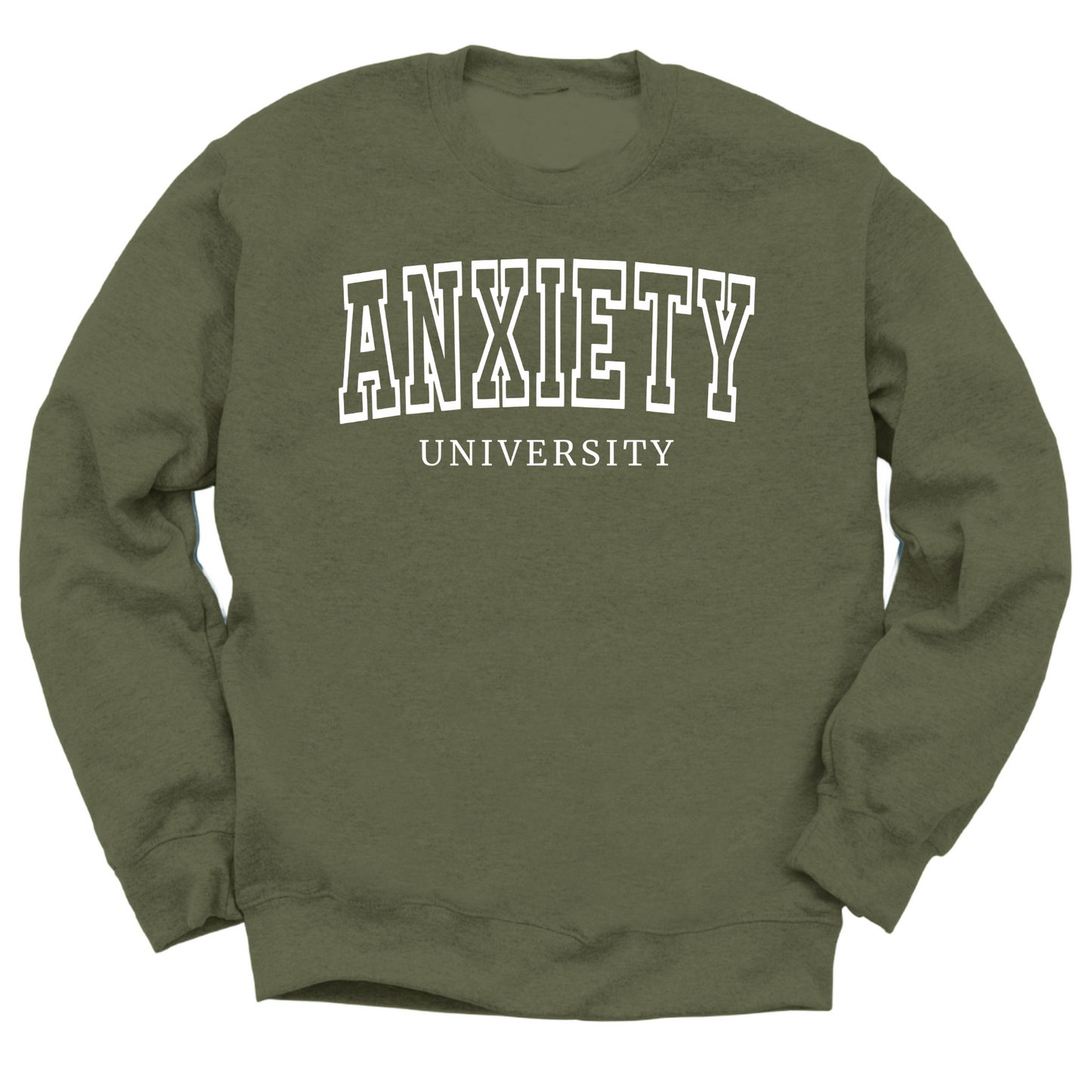 Anxiety University Crewneck Sweater