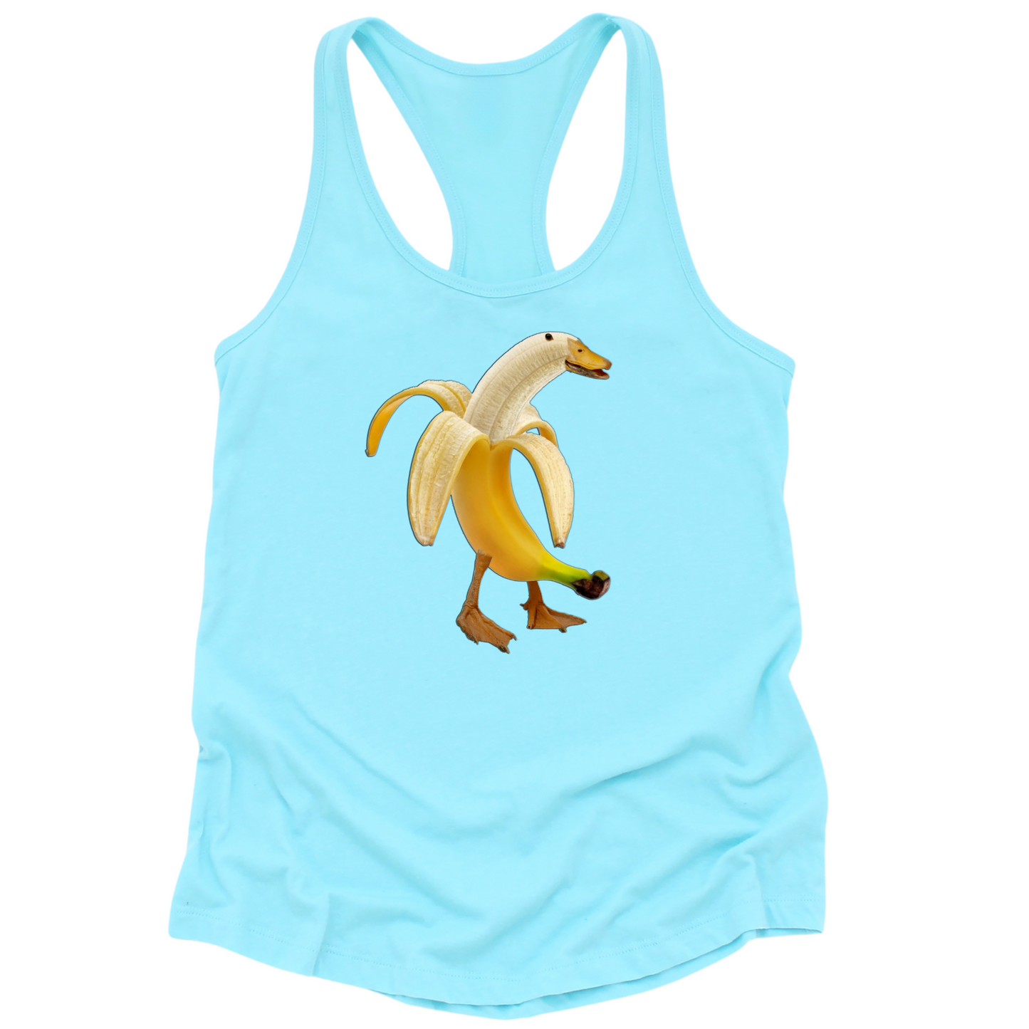 Banana Duck Womens Tank Top