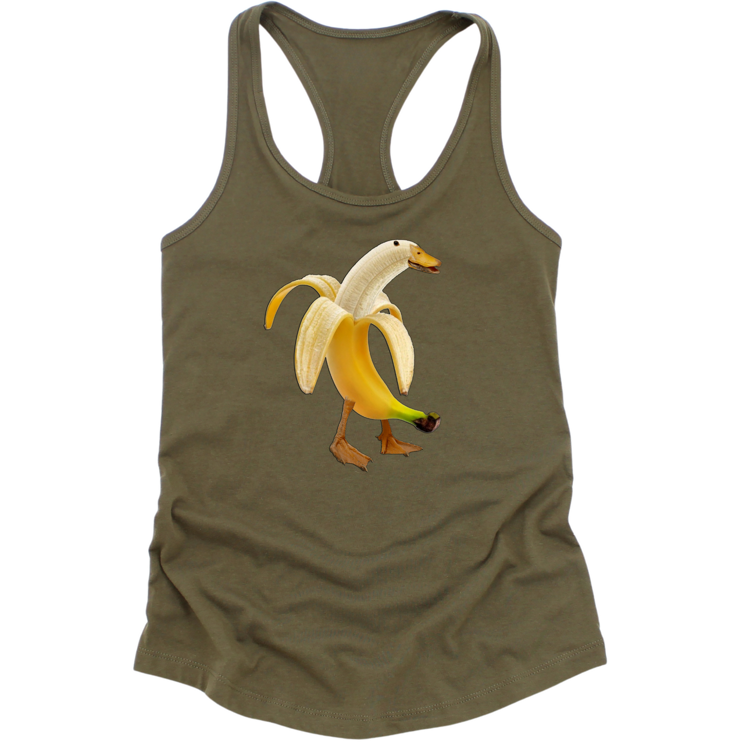 Banana Duck Womens Tank Top