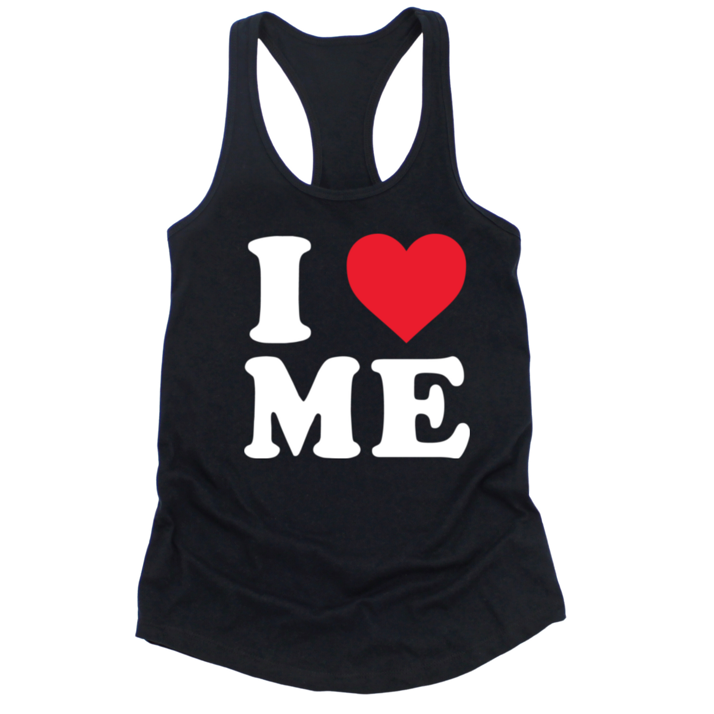 I Heart Me Womens Tank Top