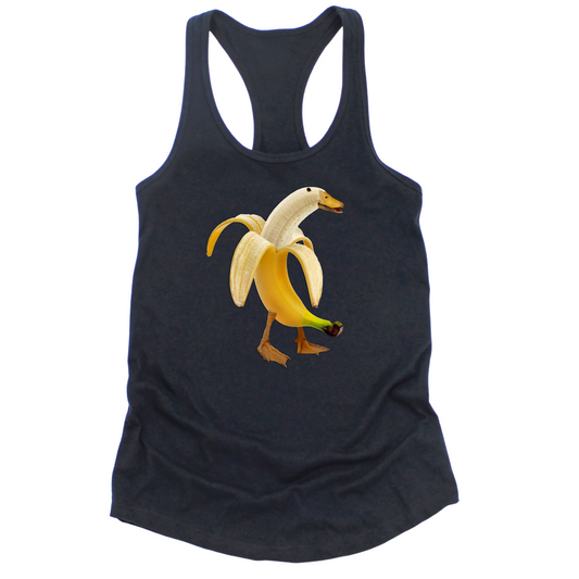 Banana Duck Womens Tank Top