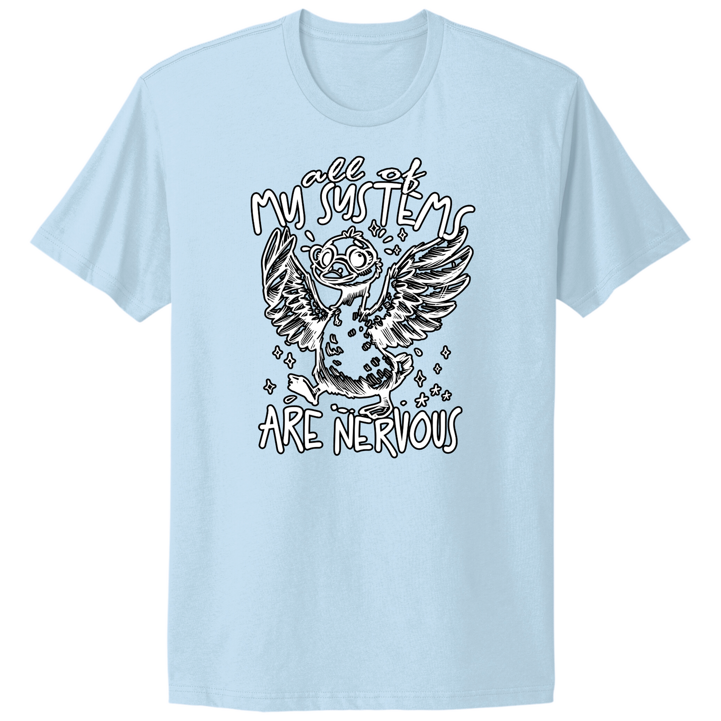 All Systems Nervous T-shirt