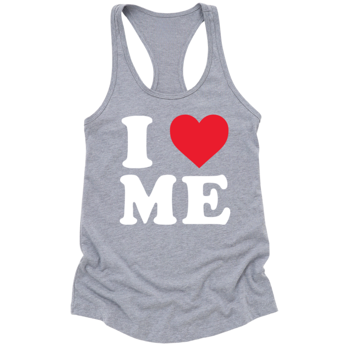 I Heart Me Womens Tank Top