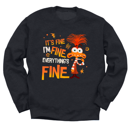 Everything's Fine Crewneck Sweater