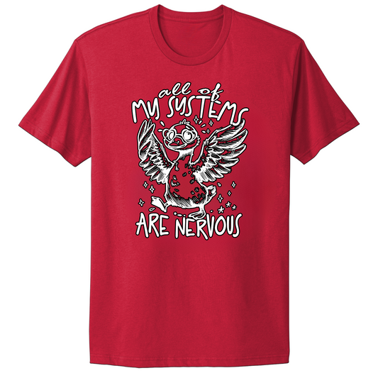 All Systems Nervous T-shirt