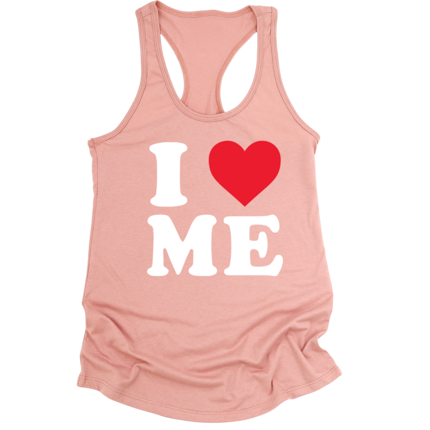 I Heart Me Womens Tank Top