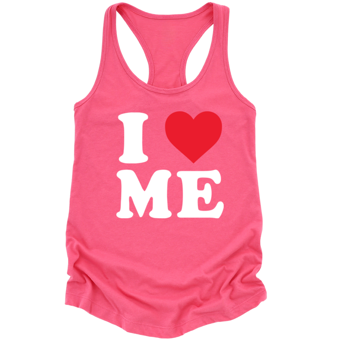 I Heart Me Womens Tank Top