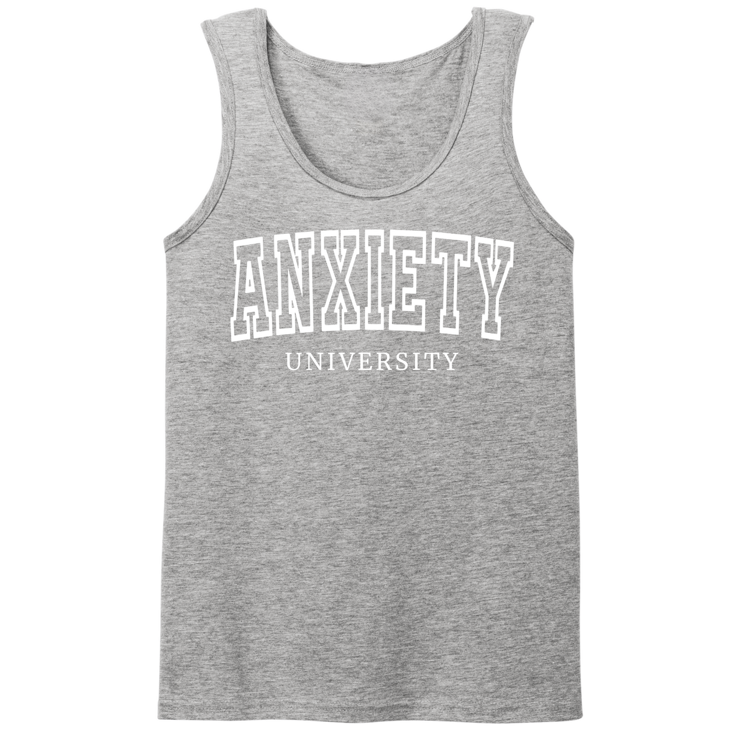 Anxiety University Mens Tank Top