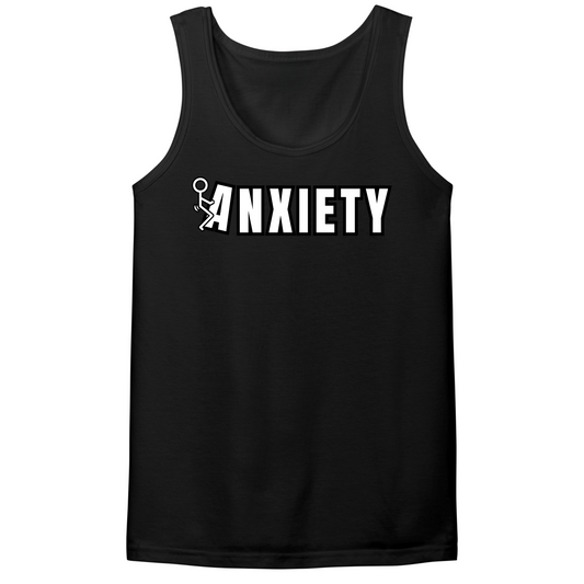 Fuck Anxiety Mens Tank Top