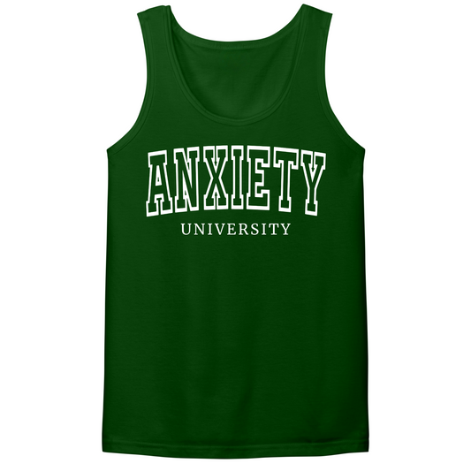 Anxiety University Mens Tank Top