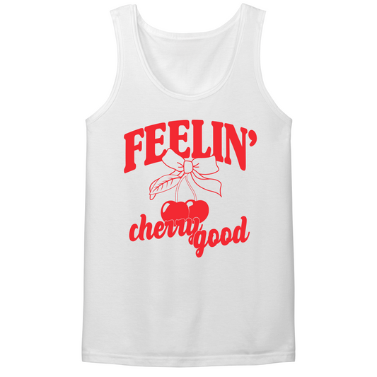 Feelin' Cherry Good Mens Tank Top