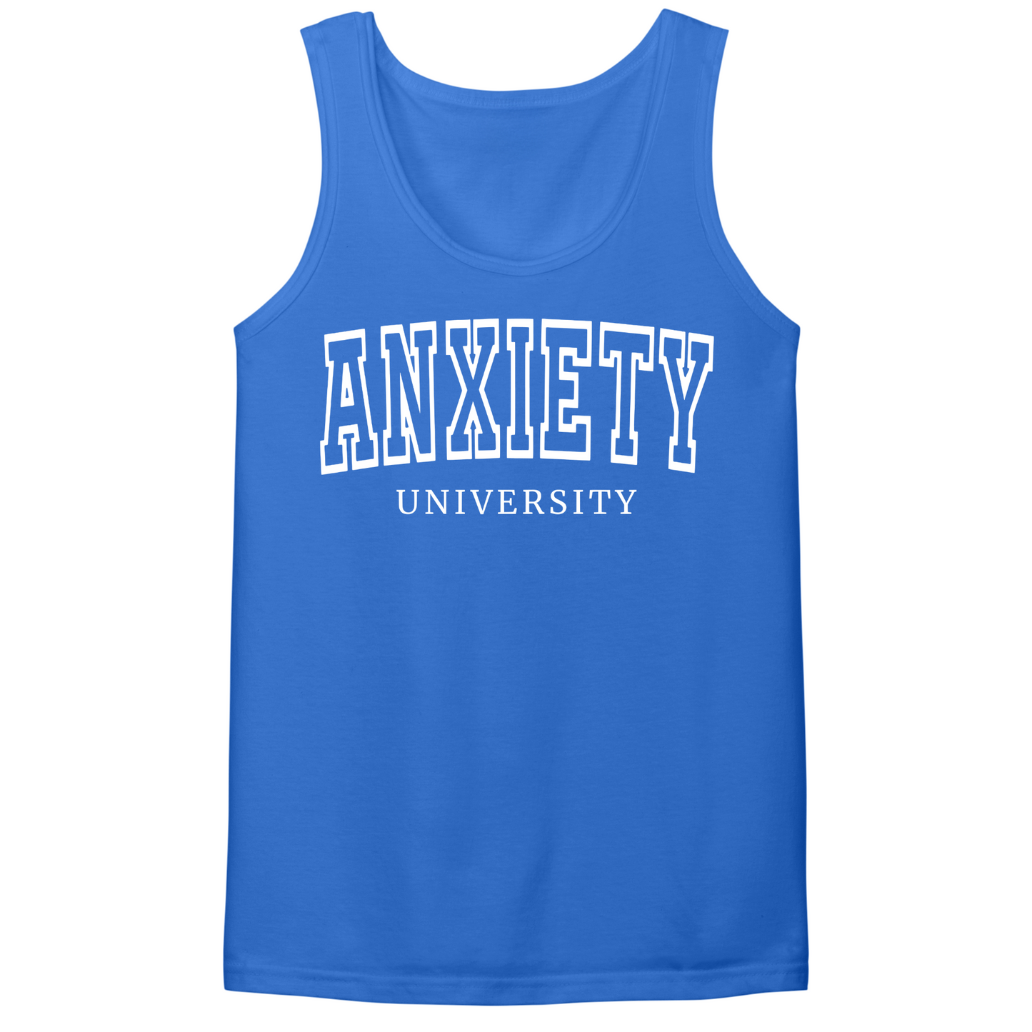 Anxiety University Mens Tank Top