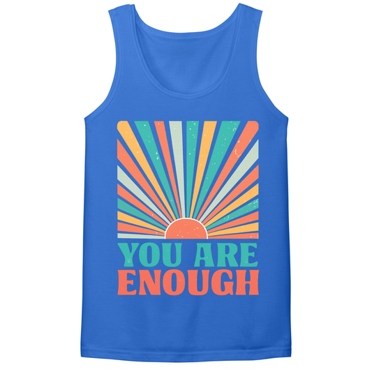 You Are Enough Mens Tank Top