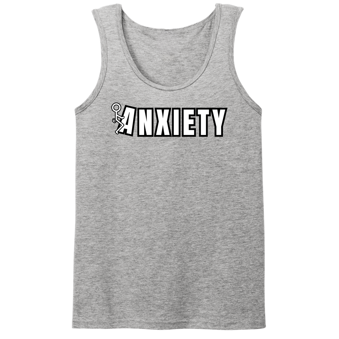 Fuck Anxiety Mens Tank Top