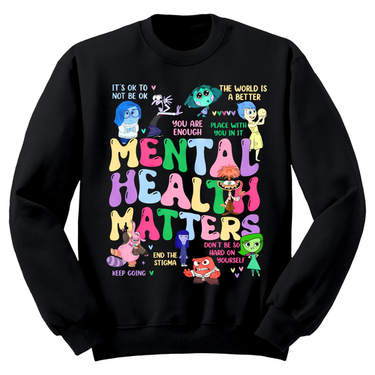 Mental Health Matters Crewneck Sweater