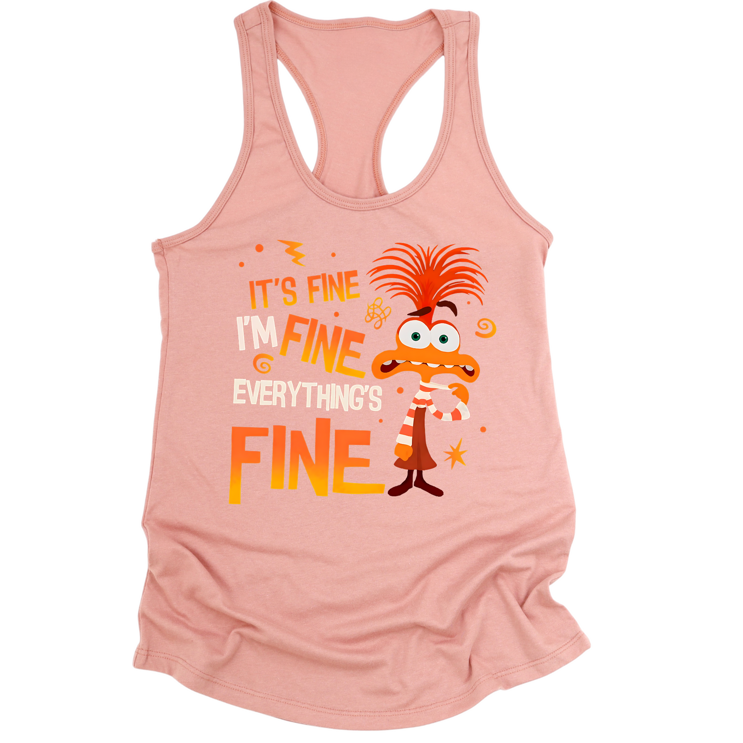 Everything's Fine Womens Tank Top